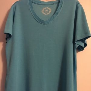 Teal Cato Cotton Swrater